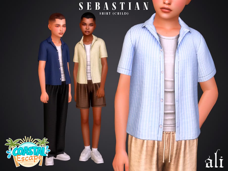 Скриншот мода Сет одежды SEBASTIAN set child